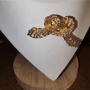 Trifari Vintage Gold-Tone Knot Brooch